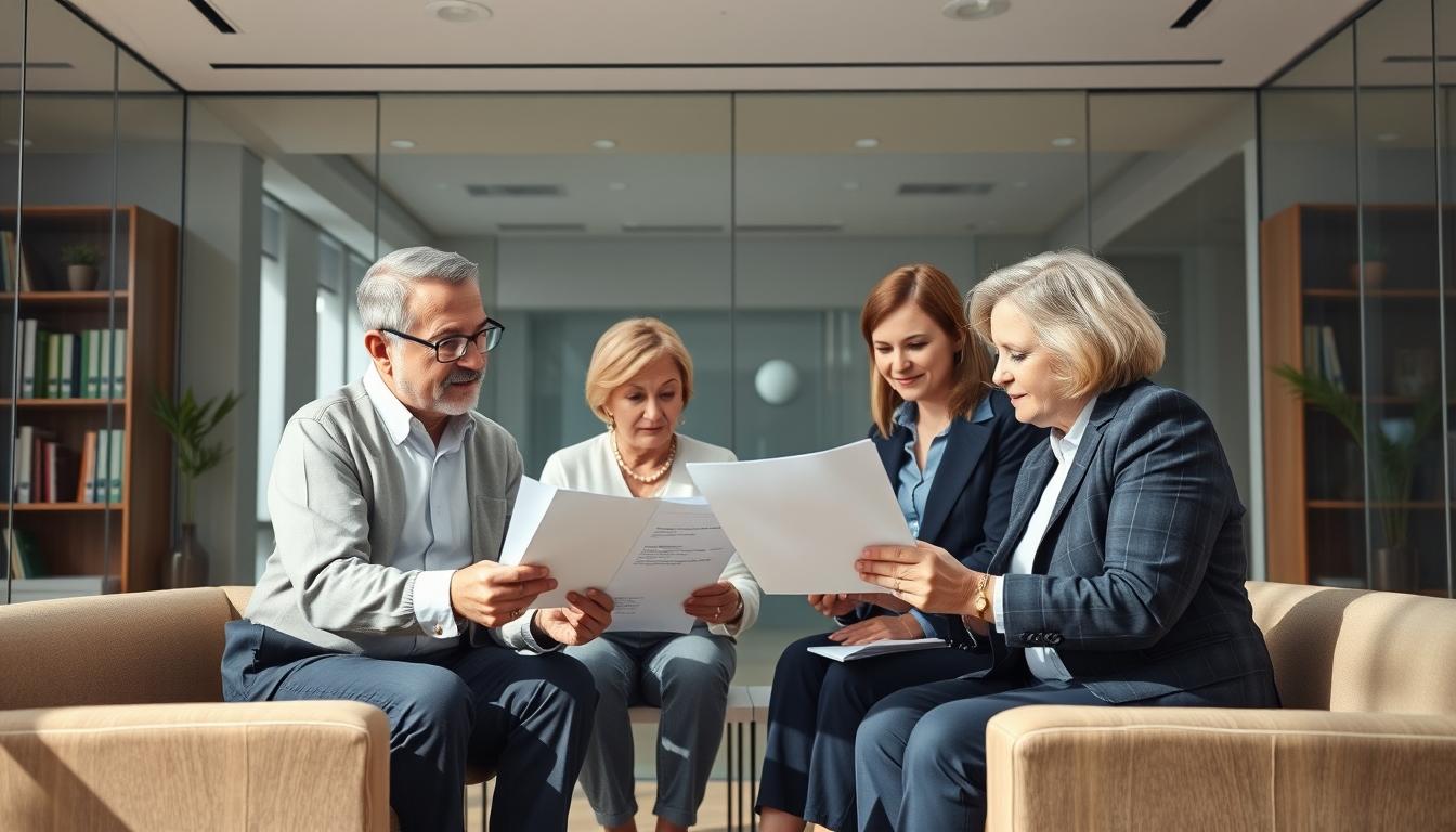 Property settlement documents and transfer review